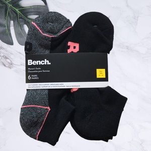 Bench Women’s Socks 6 Pack Bundle Size 9-11